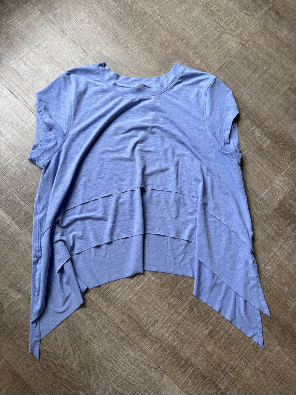 FP Movement by Free People Lavender Layered Asymmetric Tank Top